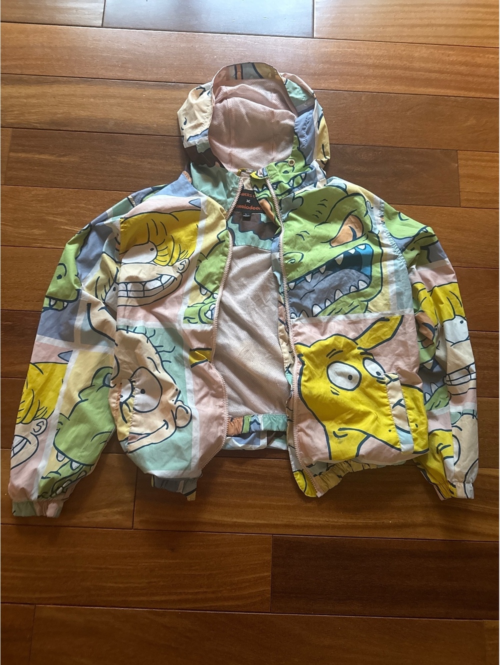 Members Only x Rugrats Hoodie L